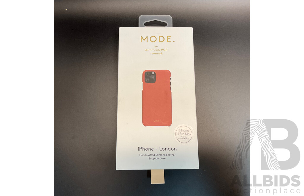 MODE London Phone Case for IPhone 11 Pro Max - Lot of 47 - Estimated Total ORP$ 1,500.00