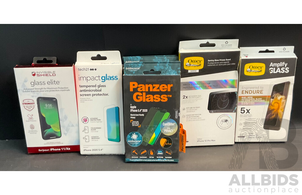 TECH21, INVISIBLE SHIELD, 3SIXT & Assorted of Phone Case & Screen Protector for APPLE Iphone