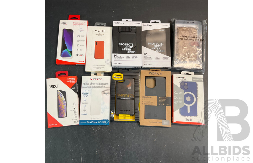 OTTER BOX , INCIPIO , 3SIXT & Assorted of Phone Case & Screen Protector for APPLE Iphone