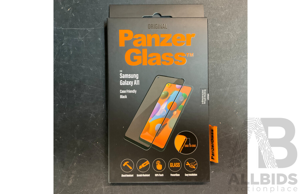 PANZER GLASS Screen Protector for Samsung Galaxy A11 - Lot of 200