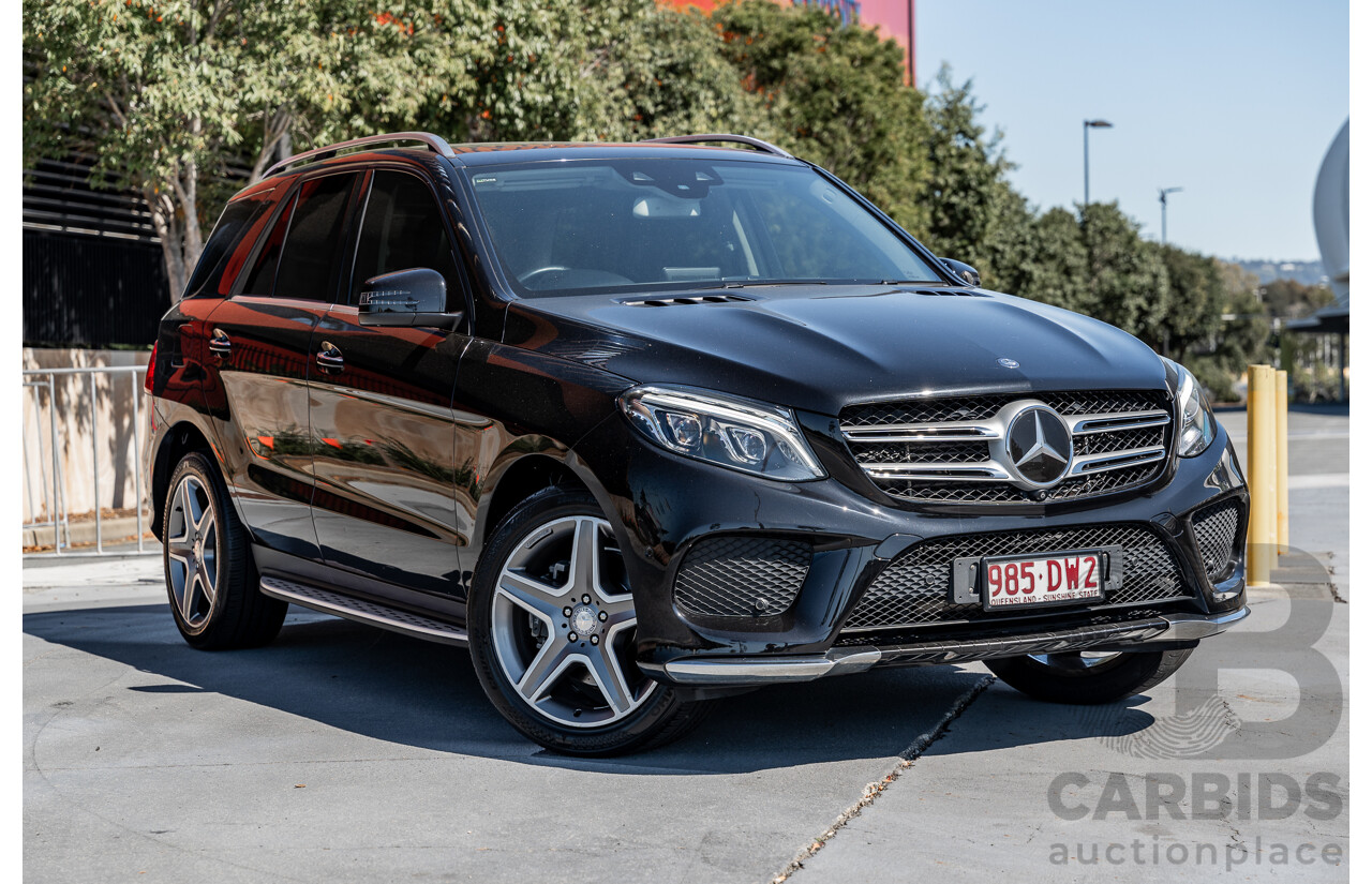 11/2016 Mercedes Benz GLE250d AMG Package (AWD) 166 4d Wagon Obsidian Black Turbo Diesel 2.1L