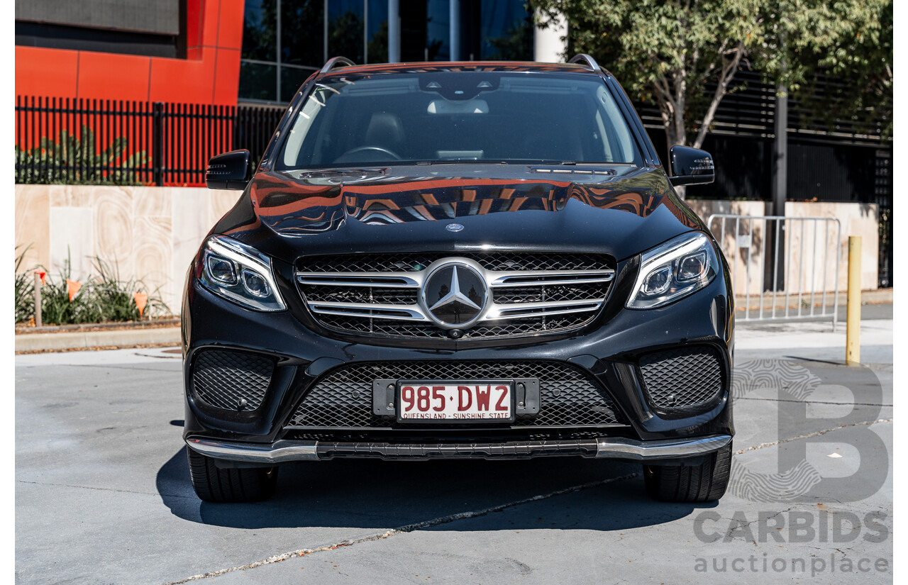 11/2016 Mercedes Benz GLE250d AMG Package (AWD) 166 4d Wagon Obsidian Black Turbo Diesel 2.1L