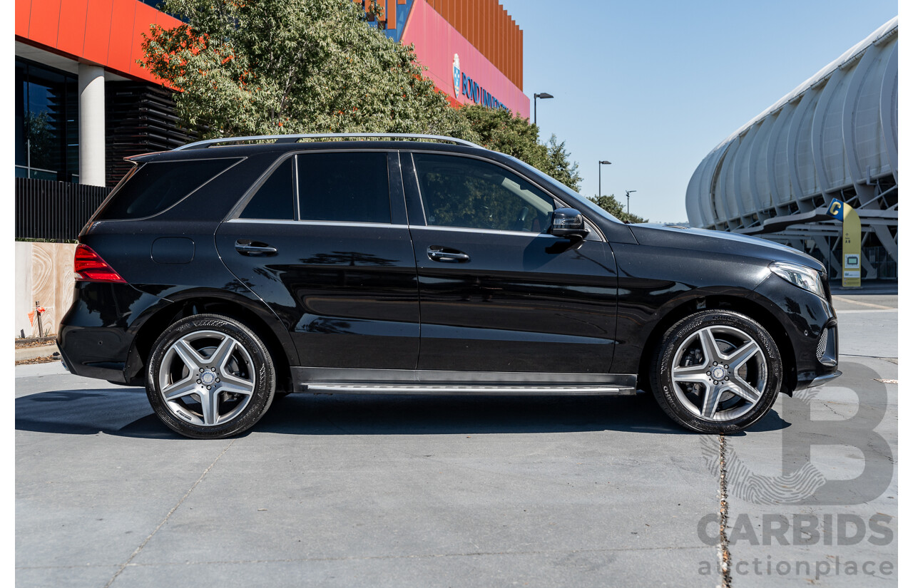 11/2016 Mercedes Benz GLE250d AMG Package (AWD) 166 4d Wagon Obsidian Black Turbo Diesel 2.1L