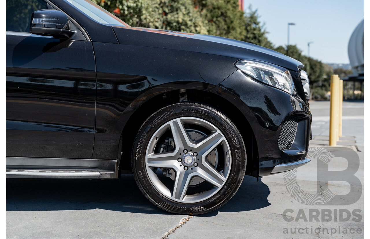 11/2016 Mercedes Benz GLE250d AMG Package (AWD) 166 4d Wagon Obsidian Black Turbo Diesel 2.1L