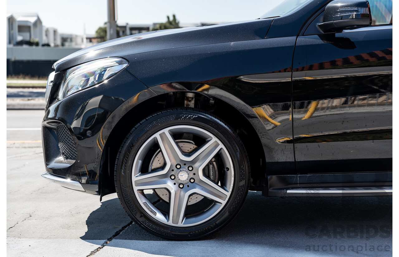 11/2016 Mercedes Benz GLE250d AMG Package (AWD) 166 4d Wagon Obsidian Black Turbo Diesel 2.1L