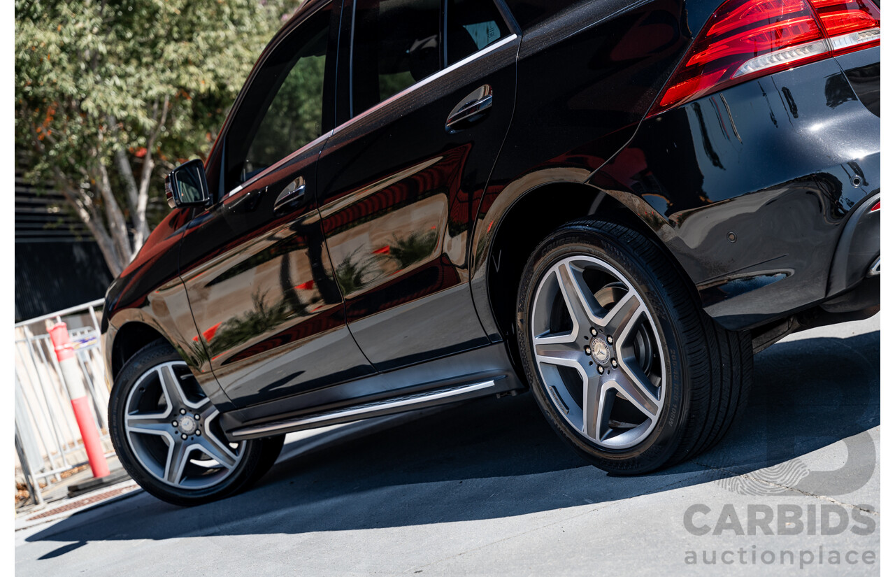 11/2016 Mercedes Benz GLE250d AMG Package (AWD) 166 4d Wagon Obsidian Black Turbo Diesel 2.1L