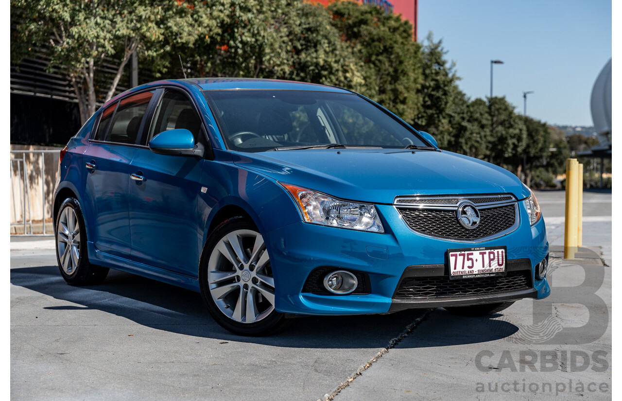 1/2013 Holden Cruze SRi-V JH Series 2 MY14 5d Hatchback Perfect Blue Metallic Turbo 1.4L