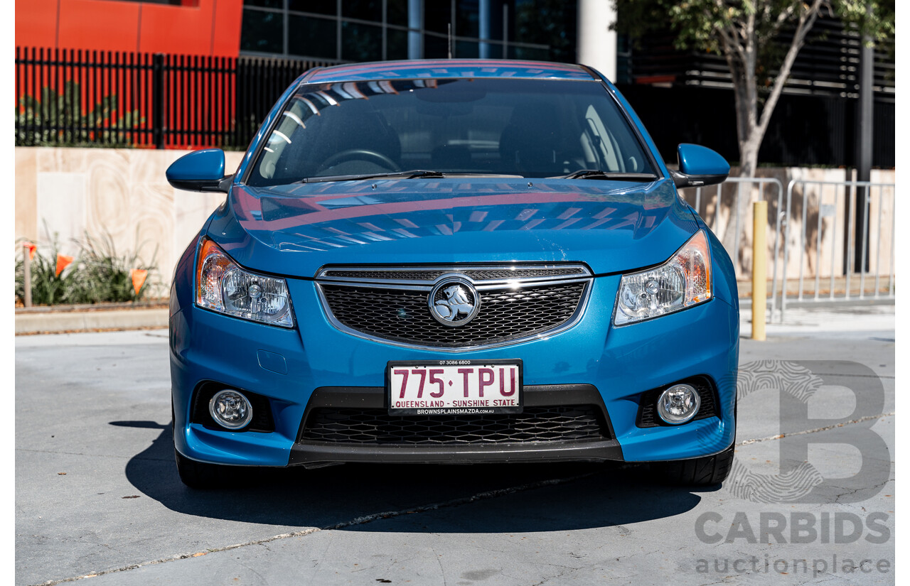 1/2013 Holden Cruze SRi-V JH Series 2 MY14 5d Hatchback Perfect Blue Metallic Turbo 1.4L