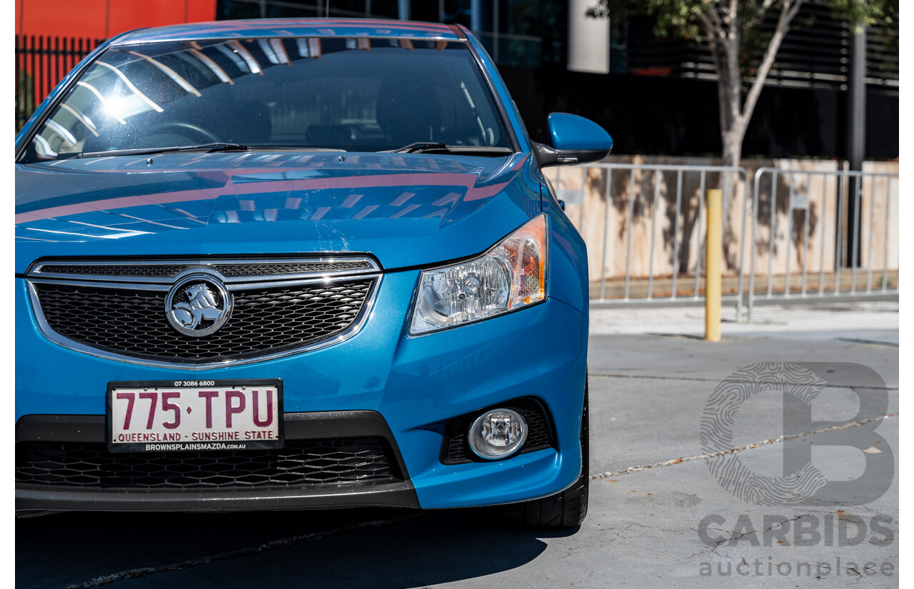 1/2013 Holden Cruze SRi-V JH Series 2 MY14 5d Hatchback Perfect Blue Metallic Turbo 1.4L