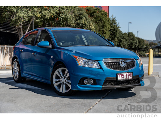 1/2013 Holden Cruze SRi-V JH Series 2 MY14 5d Hatchback Perfect Blue Metallic Turbo 1.4L