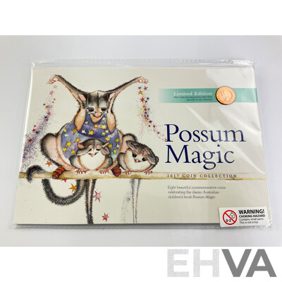 Australian RAM 2017 Possum Magic UNC Eight Coin Set