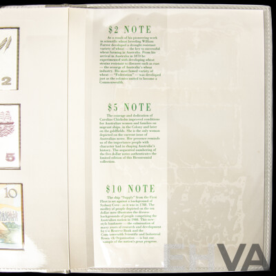 Australian RAM 1988 Coin and Note Collection Folder