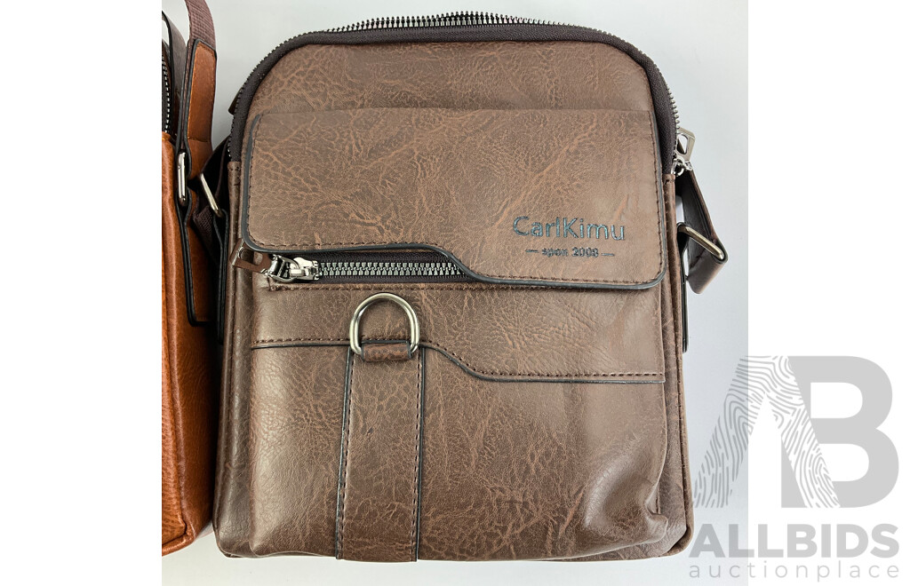 Three Carl Kimu Retro Shoulder Bags