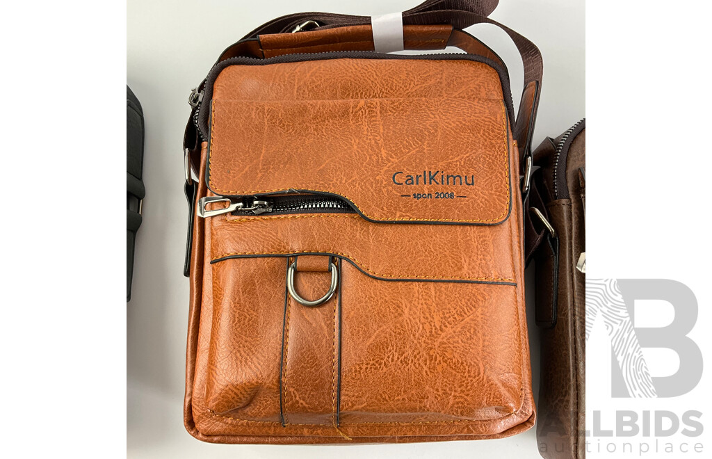 Three Carl Kimu Retro Shoulder Bags