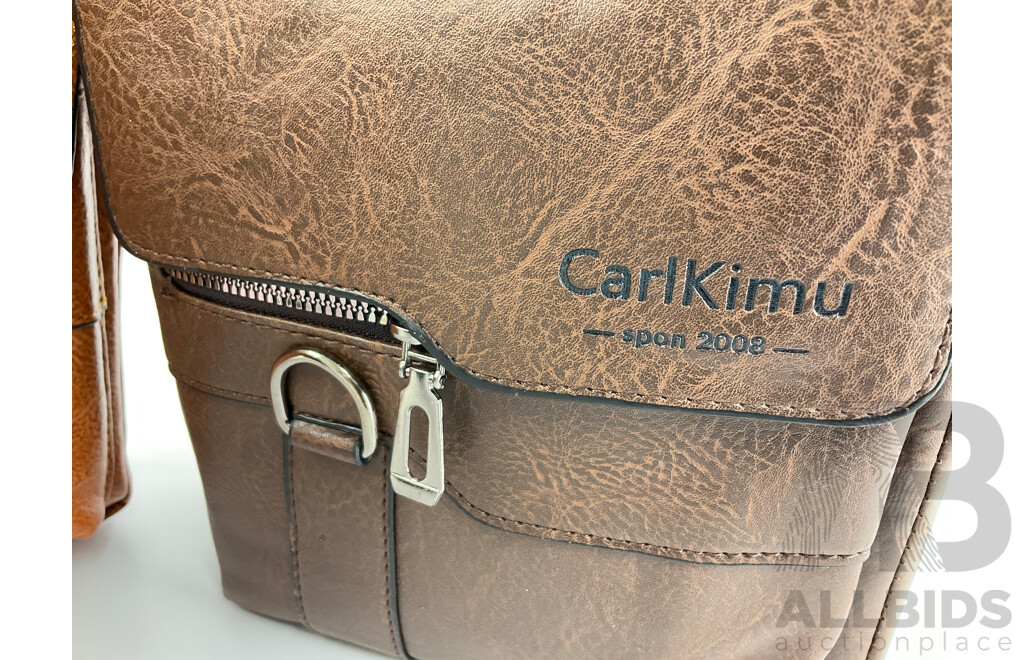 Three Carl Kimu Retro Shoulder Bags