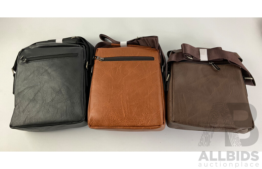 Three Carl Kimu Retro Shoulder Bags