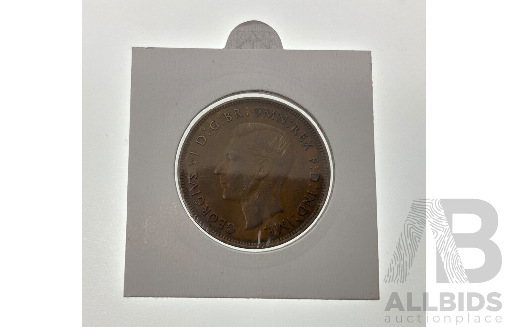 Australian 1946 KGVI Penny