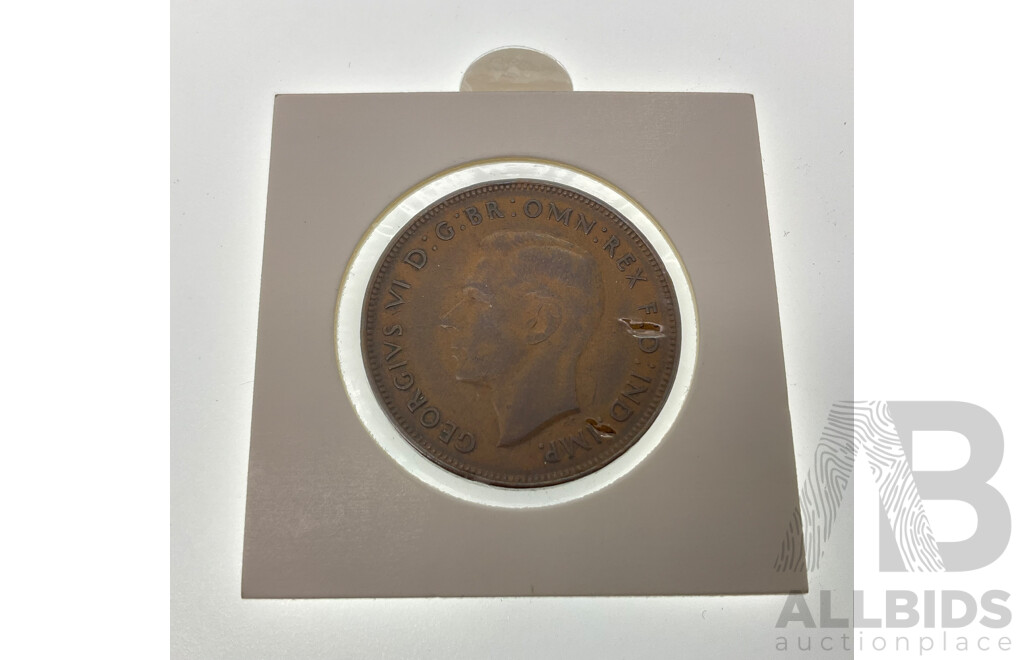 Australian 1946 KGVI Penny
