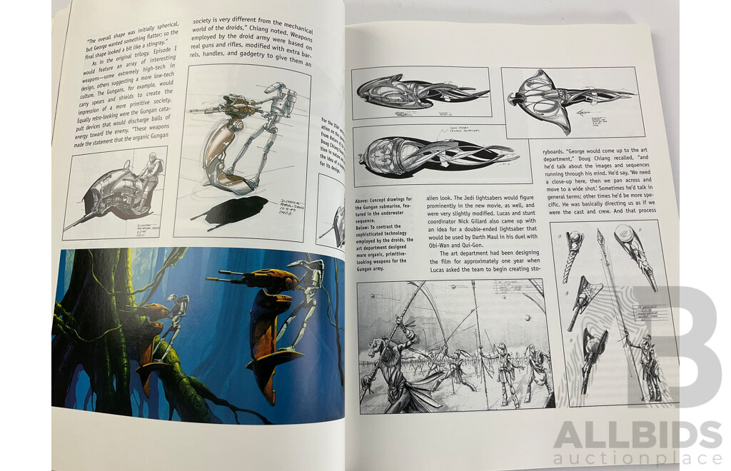 Star Wars The Making of Episode 1 The Phantom Menace Book