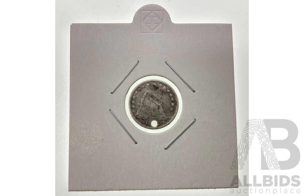 USA 1856-59 Silver Dime .900