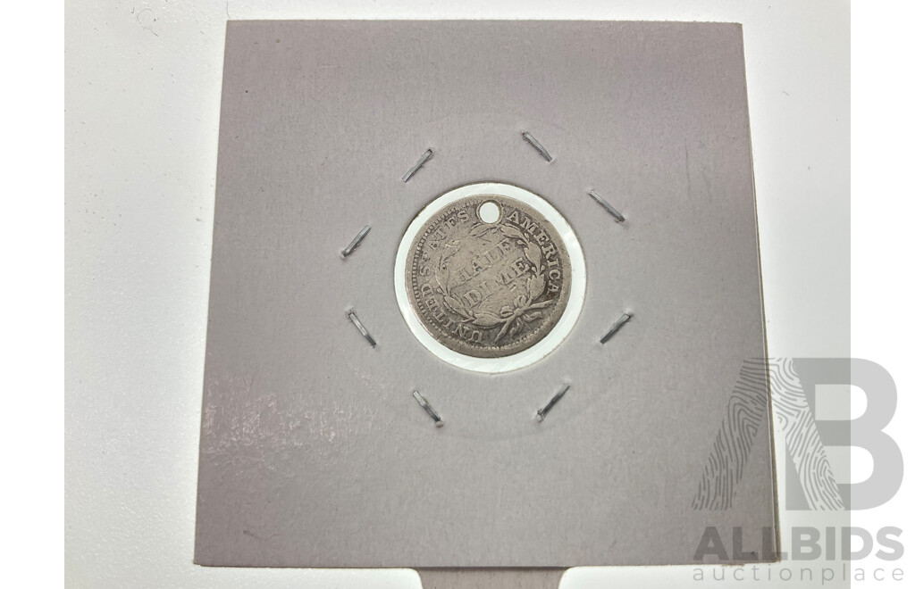 USA 1856-59 Silver Dime .900