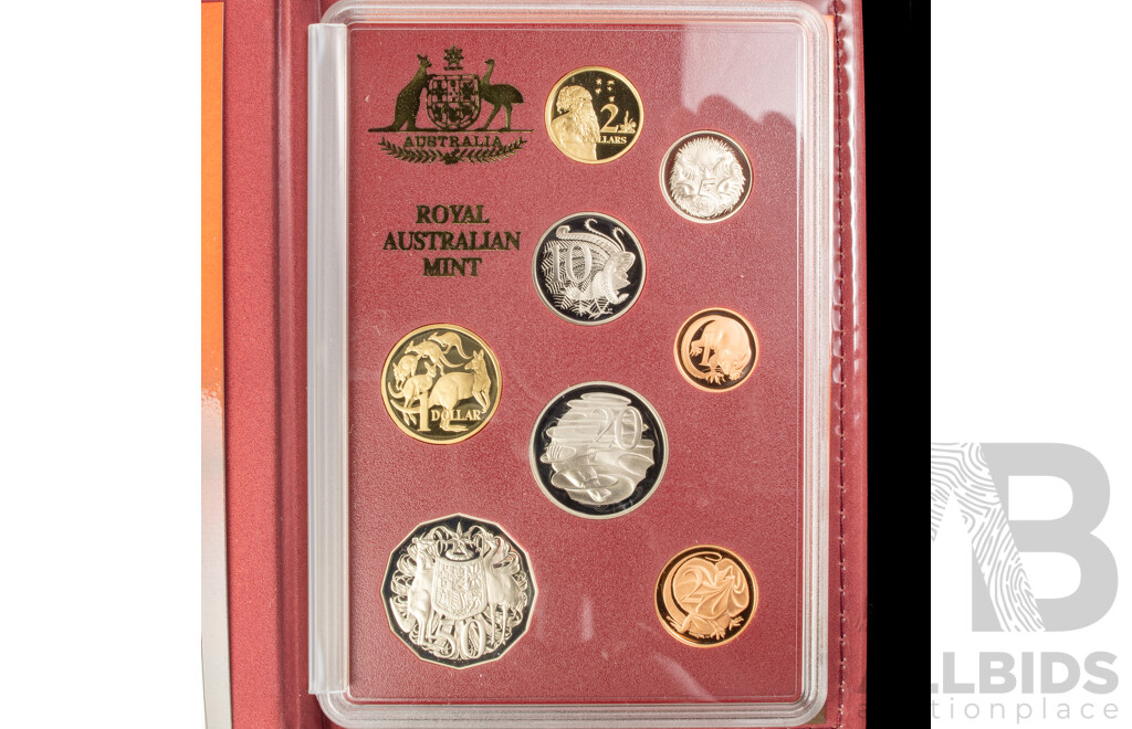 Australian RAM 1989 Eight Proof Coin Set