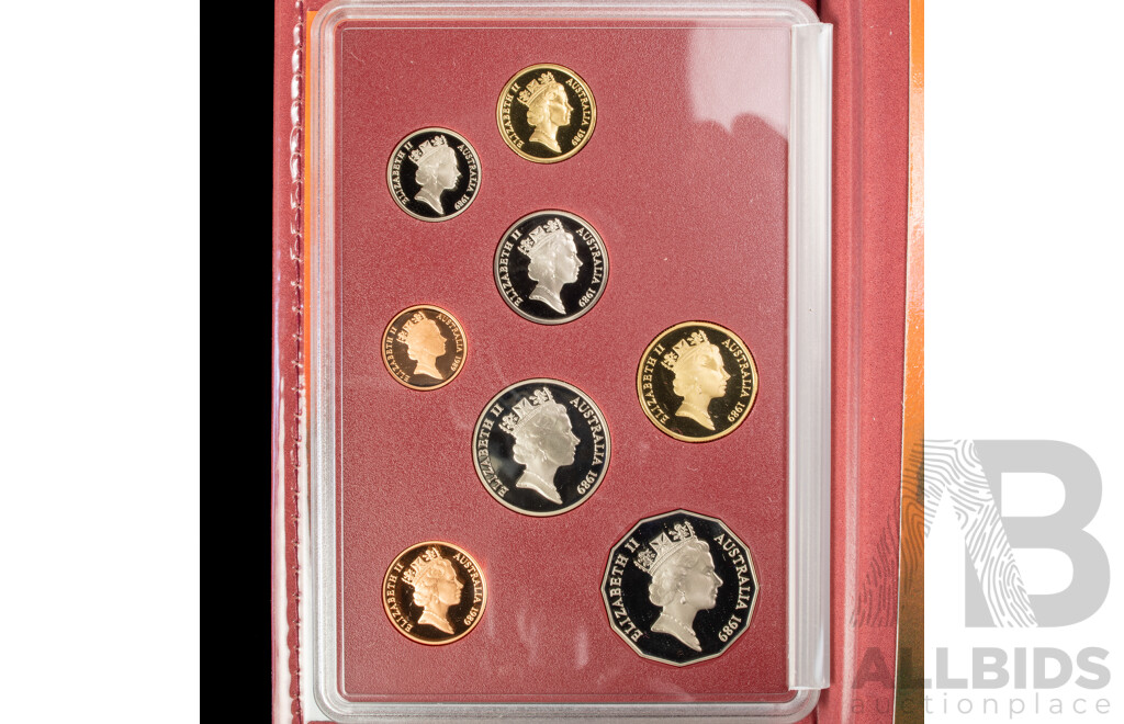 Australian RAM 1989 Eight Proof Coin Set