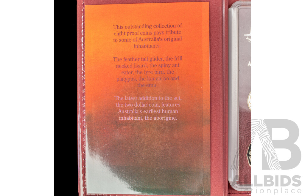 Australian RAM 1989 Eight Proof Coin Set
