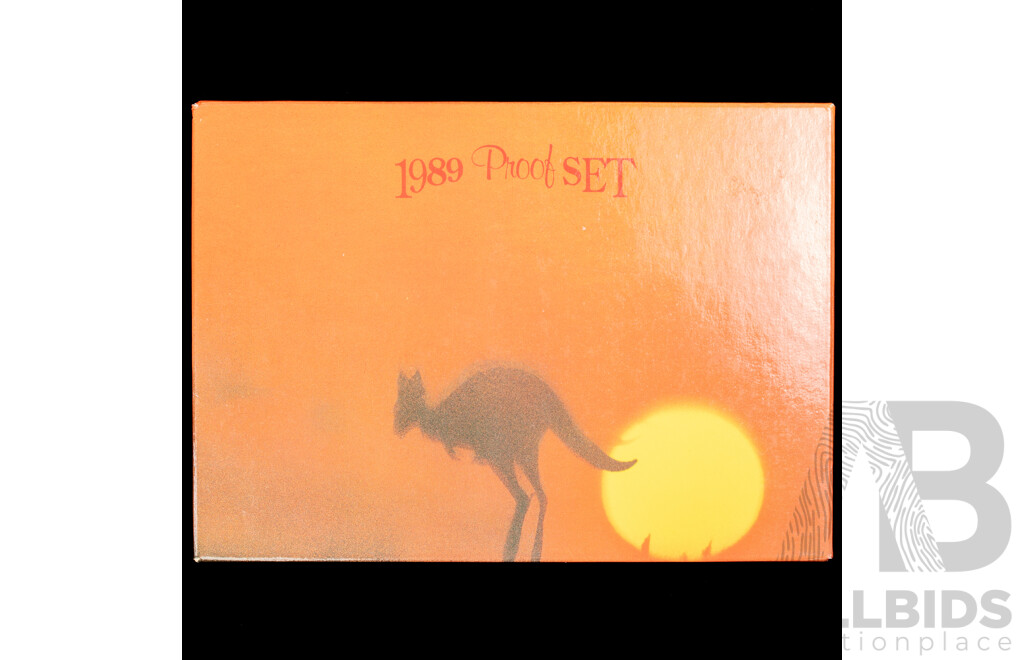 Australian RAM 1989 Eight Proof Coin Set