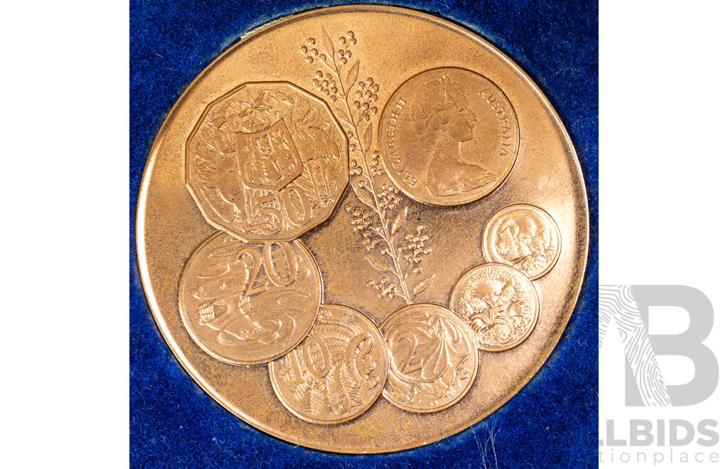 Royal Australian Mint Medallion 1970-1984