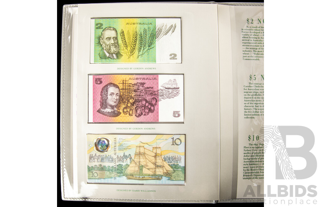 Australian RAM 1988 Coin and Note Collection Folder