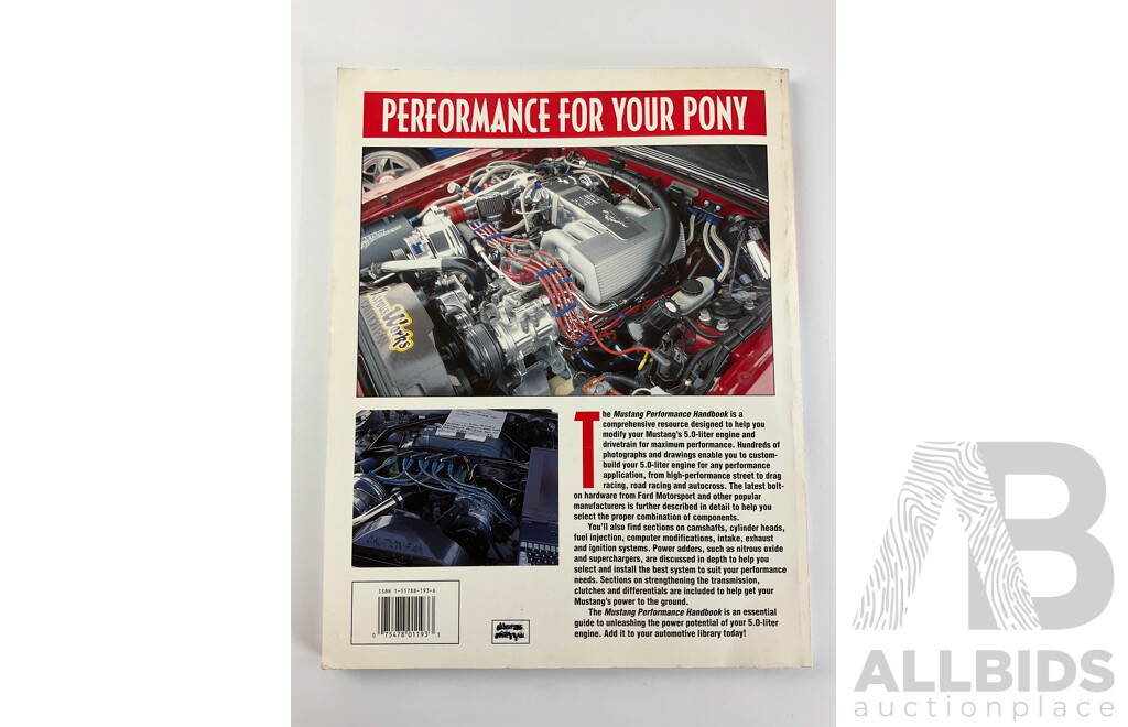 Mustang Performance Handbook, HP Books, William R. Mathis, 1994