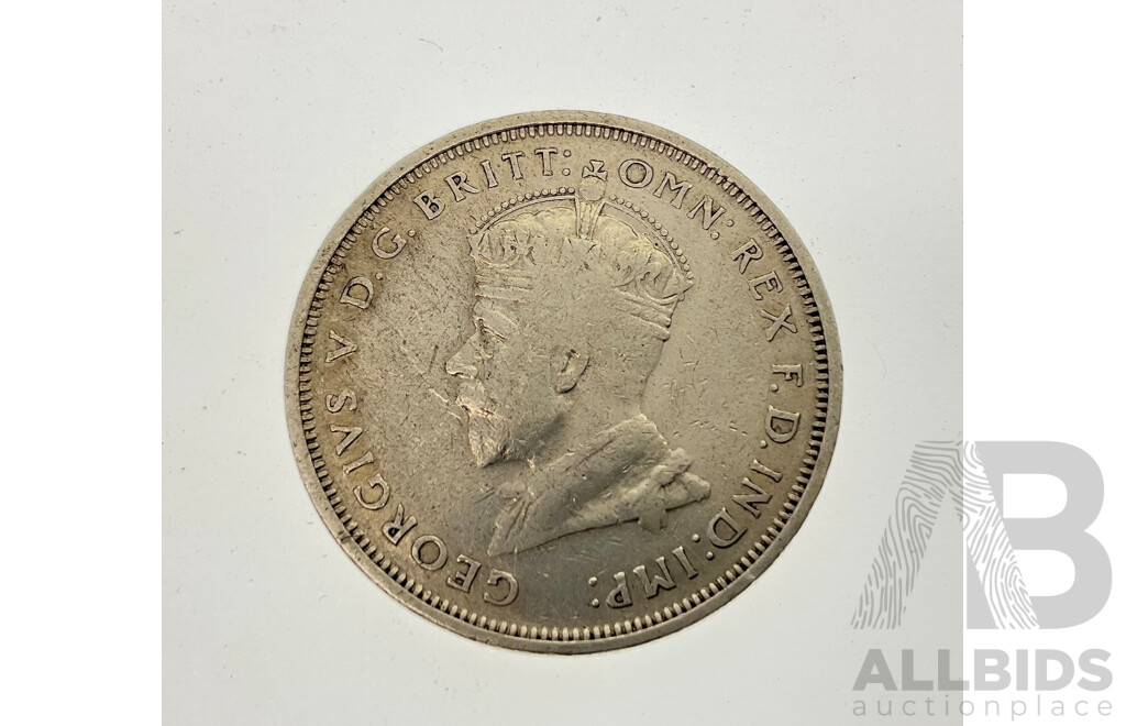 Australian 1927 Commemorative Silver Florin .925