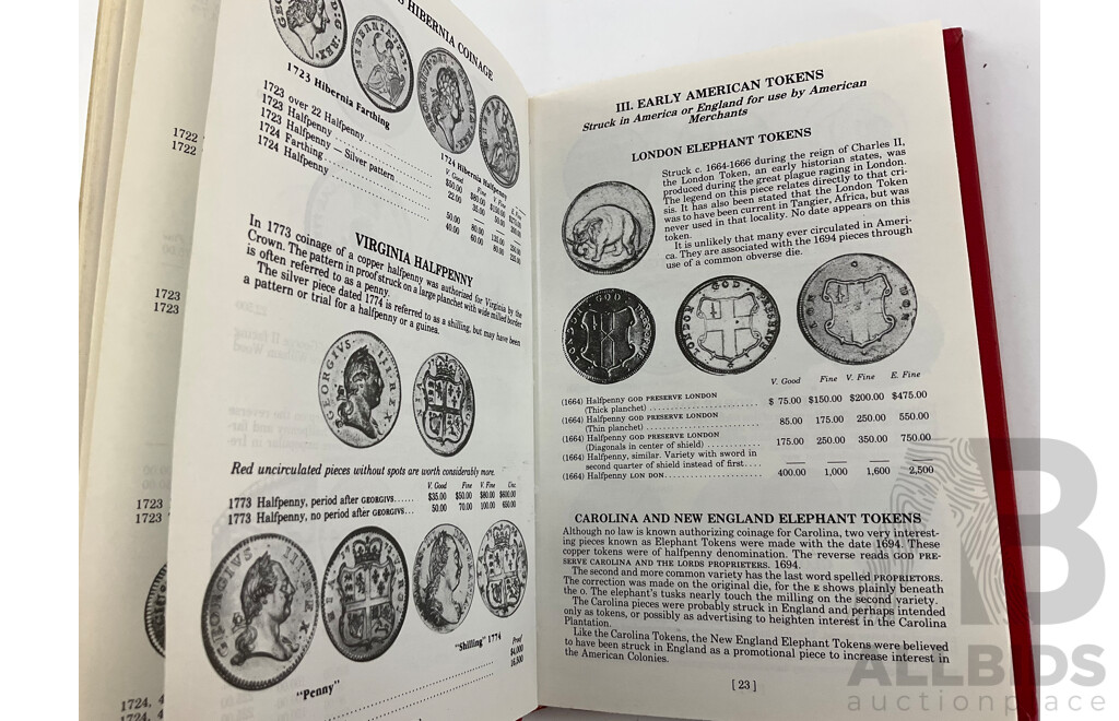 Collection of Coins Including USA 1964 Silver Quarter Dollar, Denver Mint, France 1929 Silver Twenty Francs, Australian 1918 Half Penny, 1993 One Dollar Land Care.....