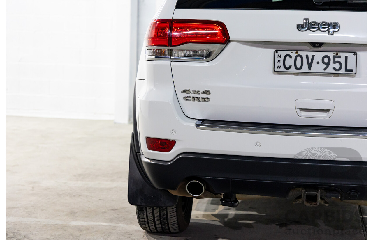 7/2013 Jeep Grand Cherokee Laredo (4x4) WK MY14 4d Wagon Bright White Turbo Diesel 3.0L