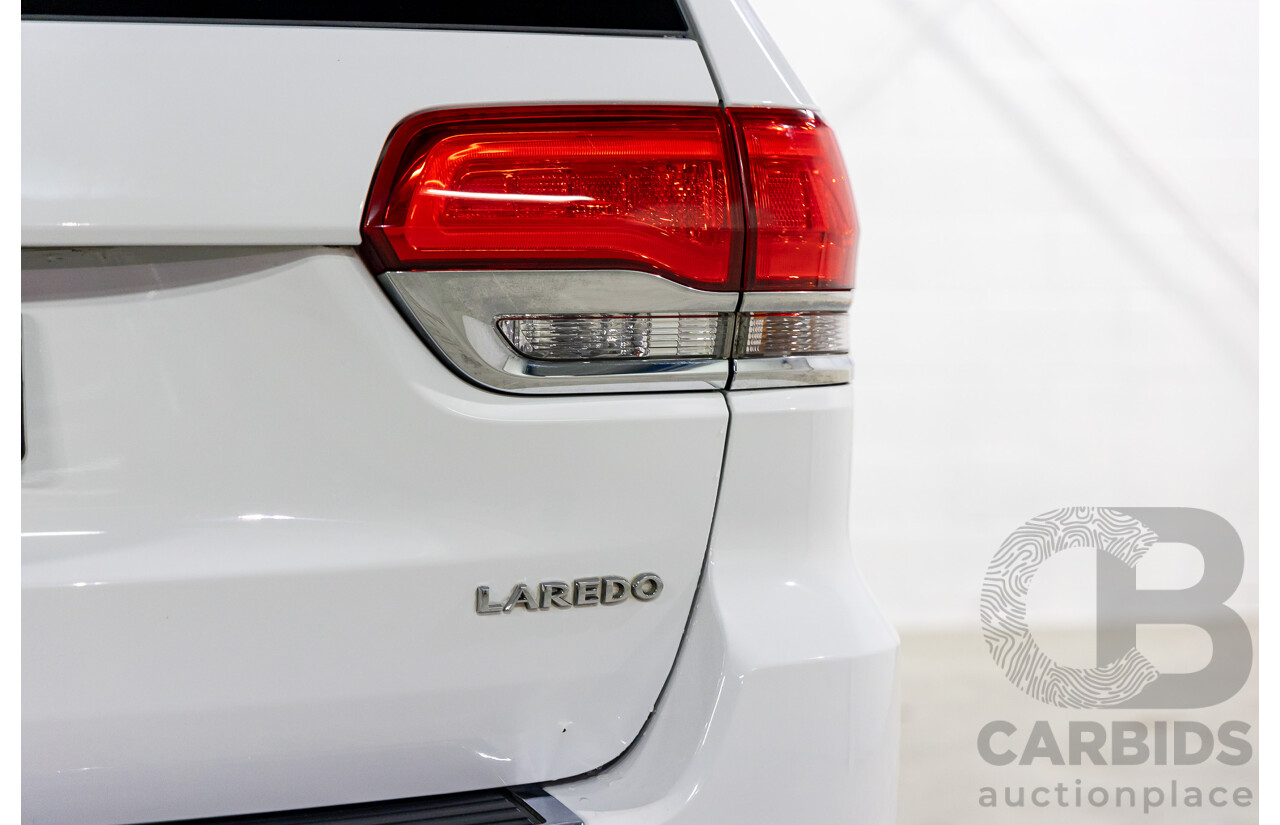 7/2013 Jeep Grand Cherokee Laredo (4x4) WK MY14 4d Wagon Bright White Turbo Diesel 3.0L