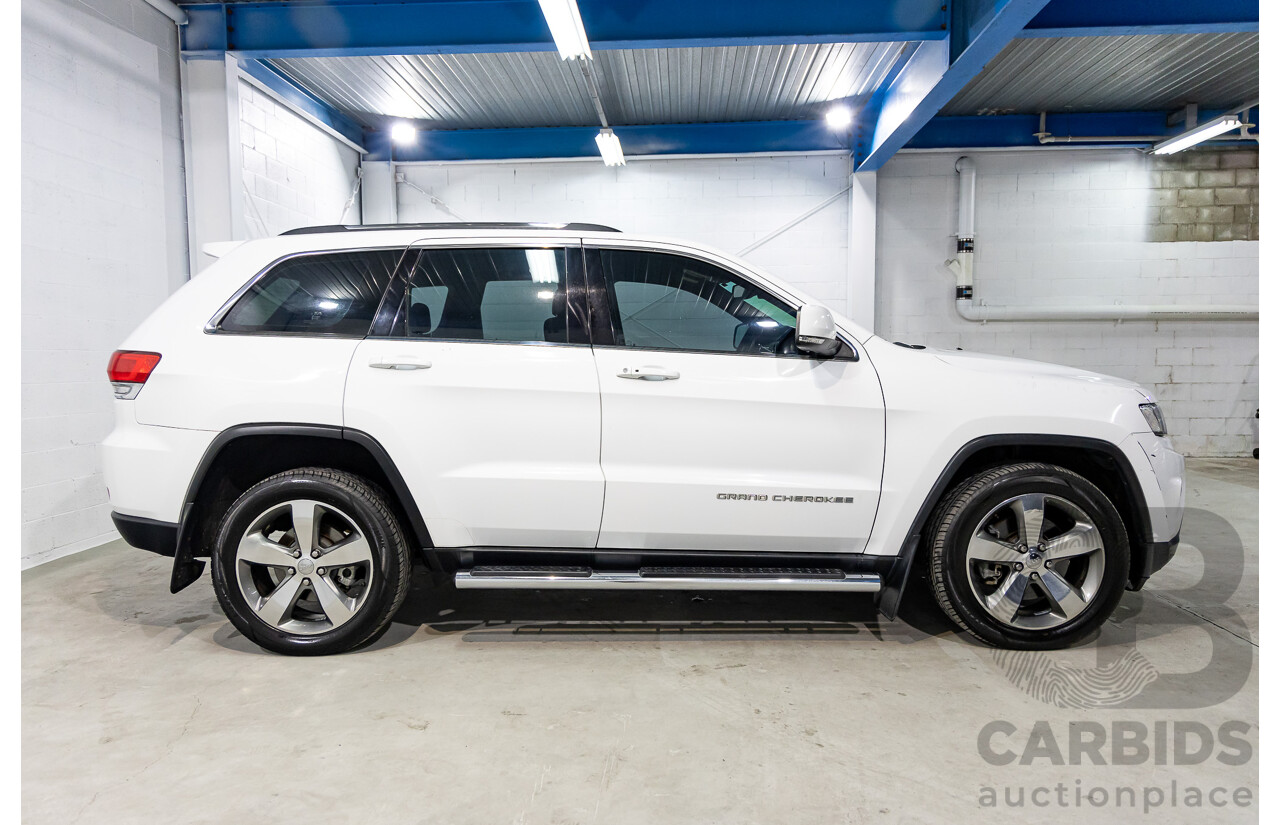 7/2013 Jeep Grand Cherokee Laredo (4x4) WK MY14 4d Wagon Bright White Turbo Diesel 3.0L