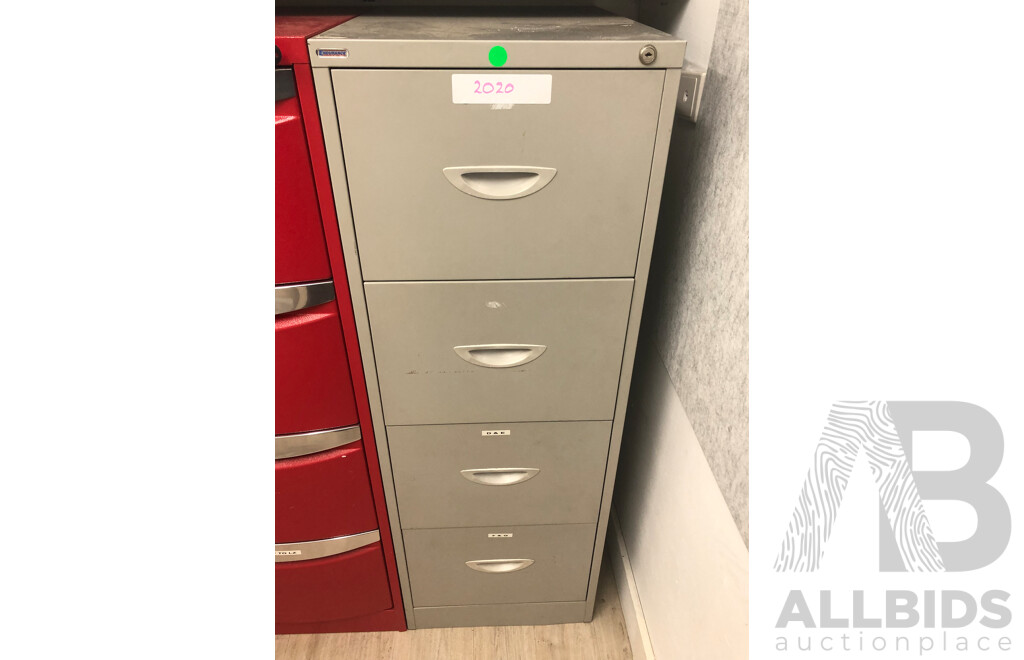 Go Four Drawer Filing Cabinet