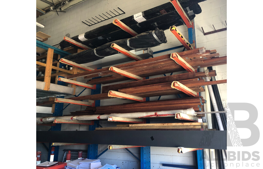 8-Bays of Cantilever Racking/Shelving