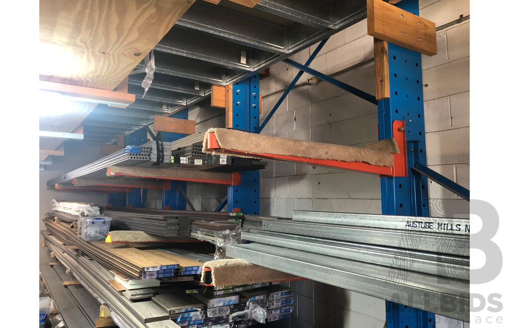 8-Bays of Cantilever Racking/Shelving