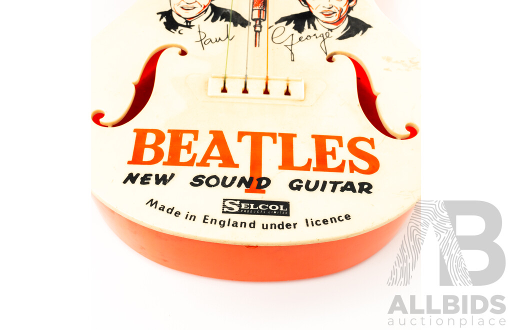 Vintage Selcol English Made Beatles New Sound Guitar