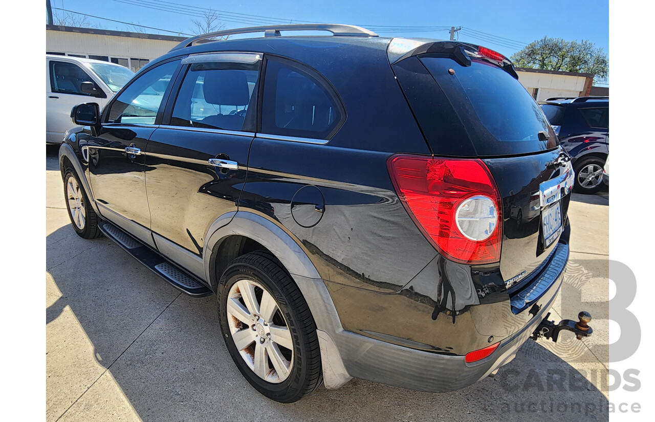 5/2010 Holden Captiva LX (4x4) CG MY10 4d Wagon Black 3.2L