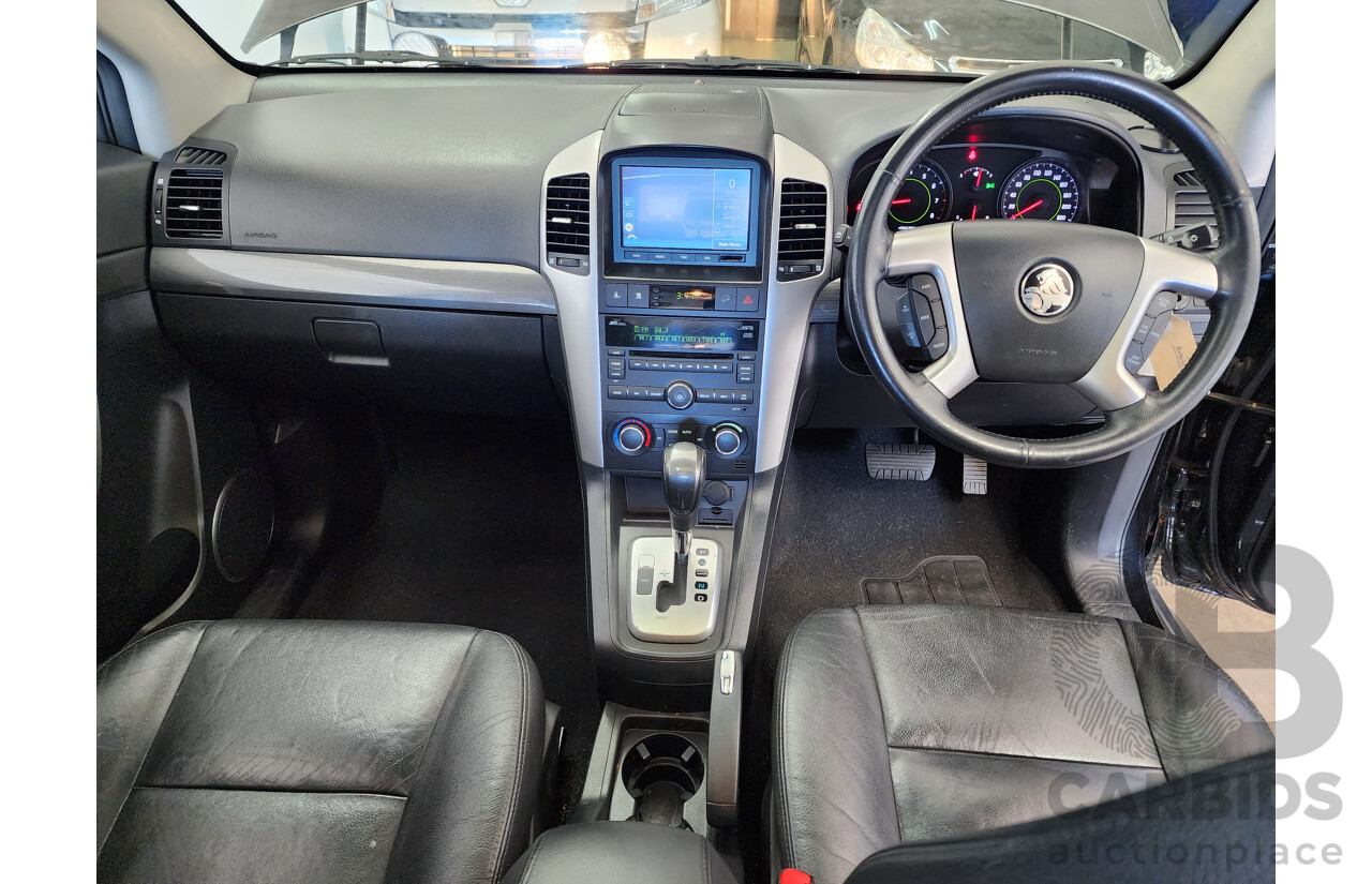 5/2010 Holden Captiva LX (4x4) CG MY10 4d Wagon Black 3.2L