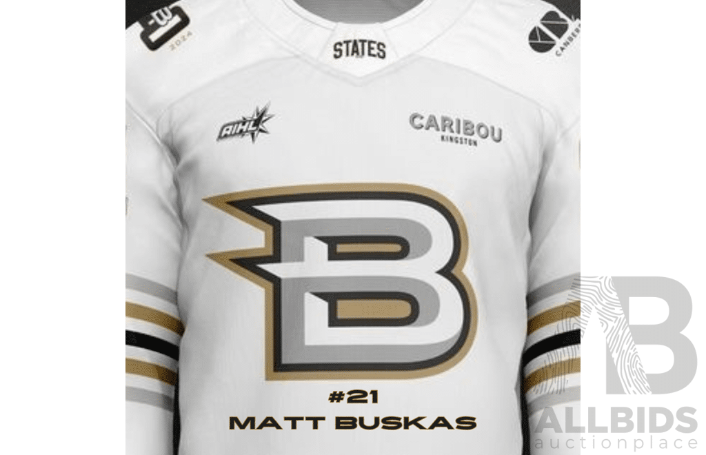 2024 Canberra Brave Away Jersey - #21 Matt Buskas