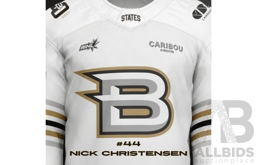 2024 Canberra Brave Away Jersey - #44 Nick Christensen