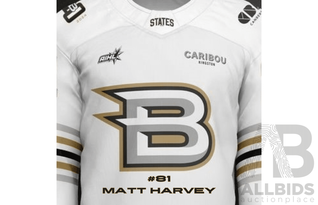 2024 Canberra Brave Away Jersey - #81 Matt Harvey