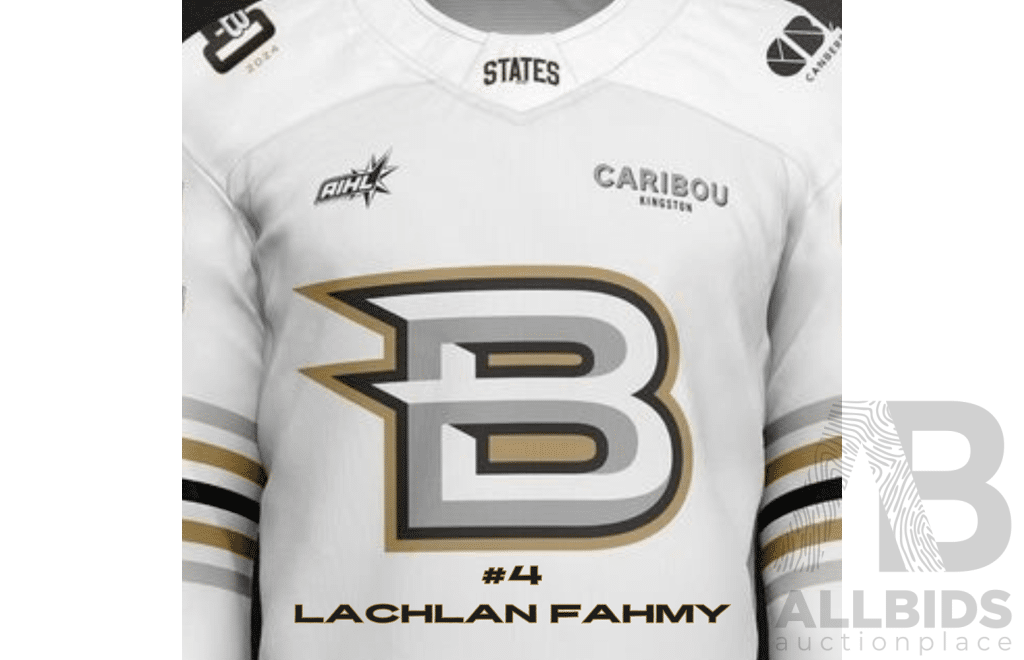 2024 Canberra Brave Away Jersey - #4 Lachlan Fahmy