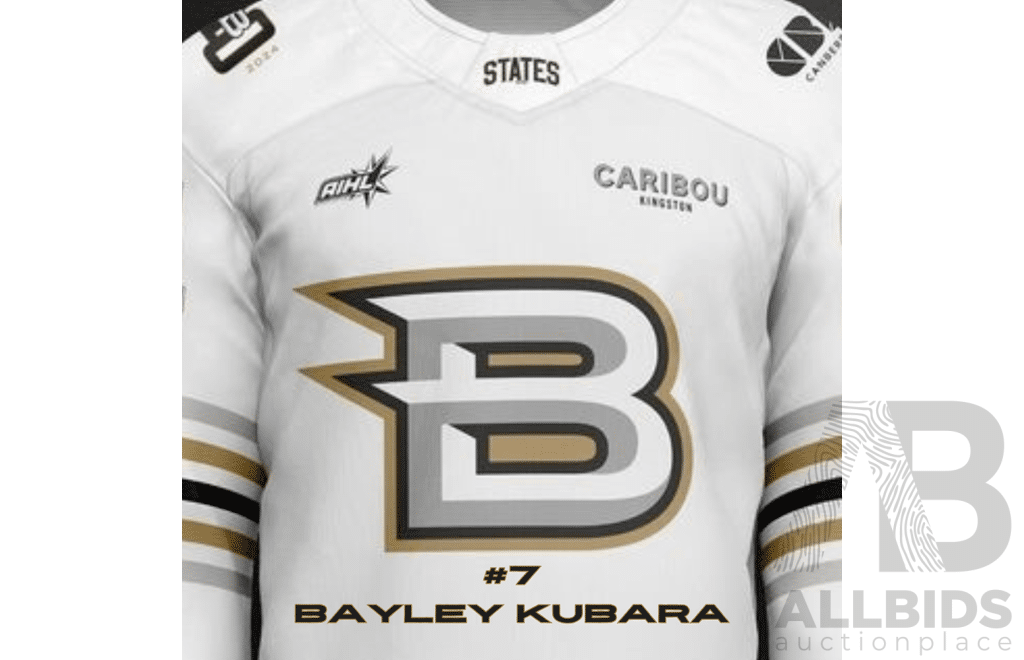 2024 Canberra Brave Away Jersey - #7 Bayley Kubara