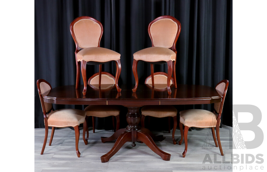 Reproduction Seven Piece Dining Suite