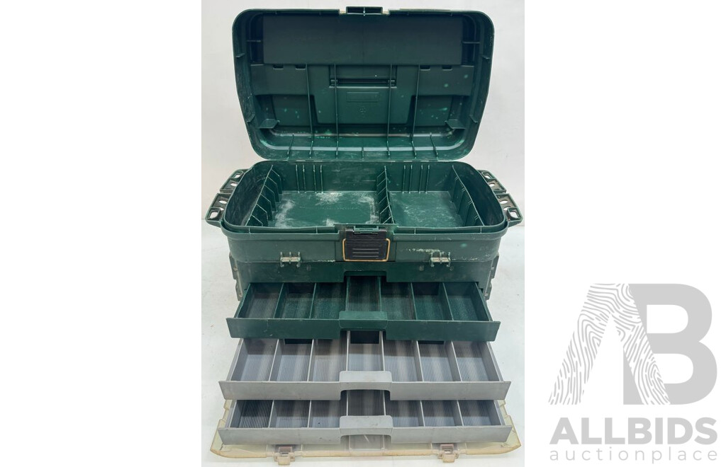 Trojan Tackle Box & Plano 3 Drawer System Tackle Box